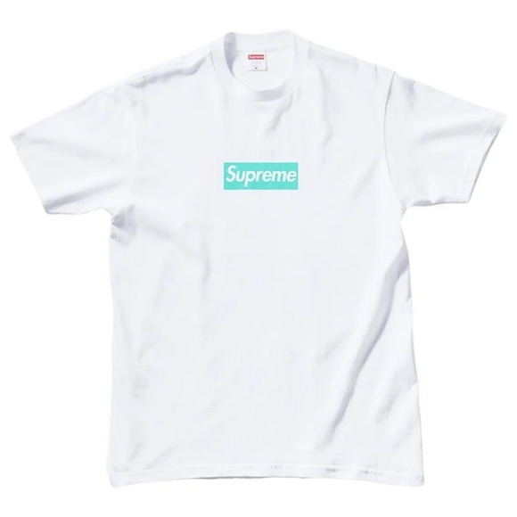 SUPREME®/TIFFANY & CO. | box logo tee - Picture 2 of 14